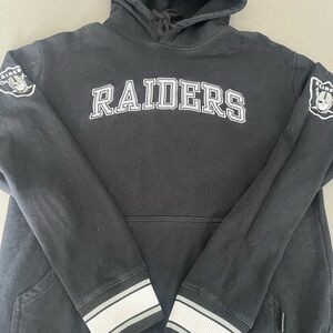 Black Raiders Hoodie NFL size Large